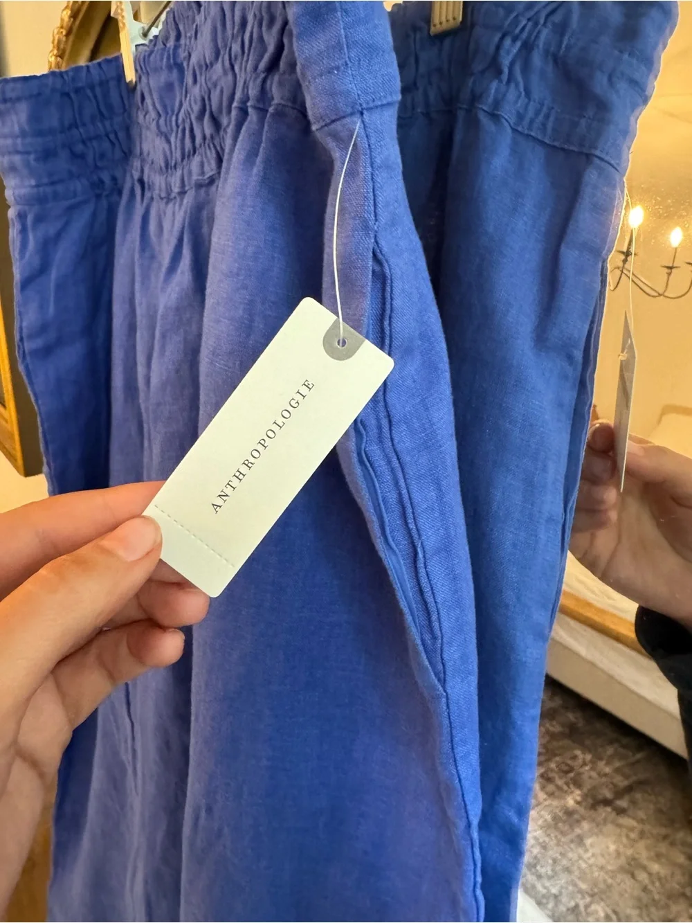 Somerset Linen Pull On Pants NWT!! - Picture 3 of 5